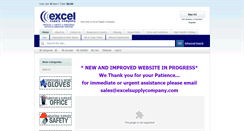Desktop Screenshot of excelsupplystore.com